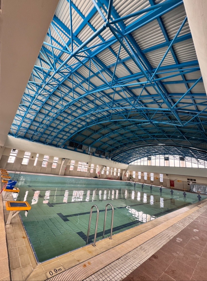 福星國小游泳池可移動式屋頂工程