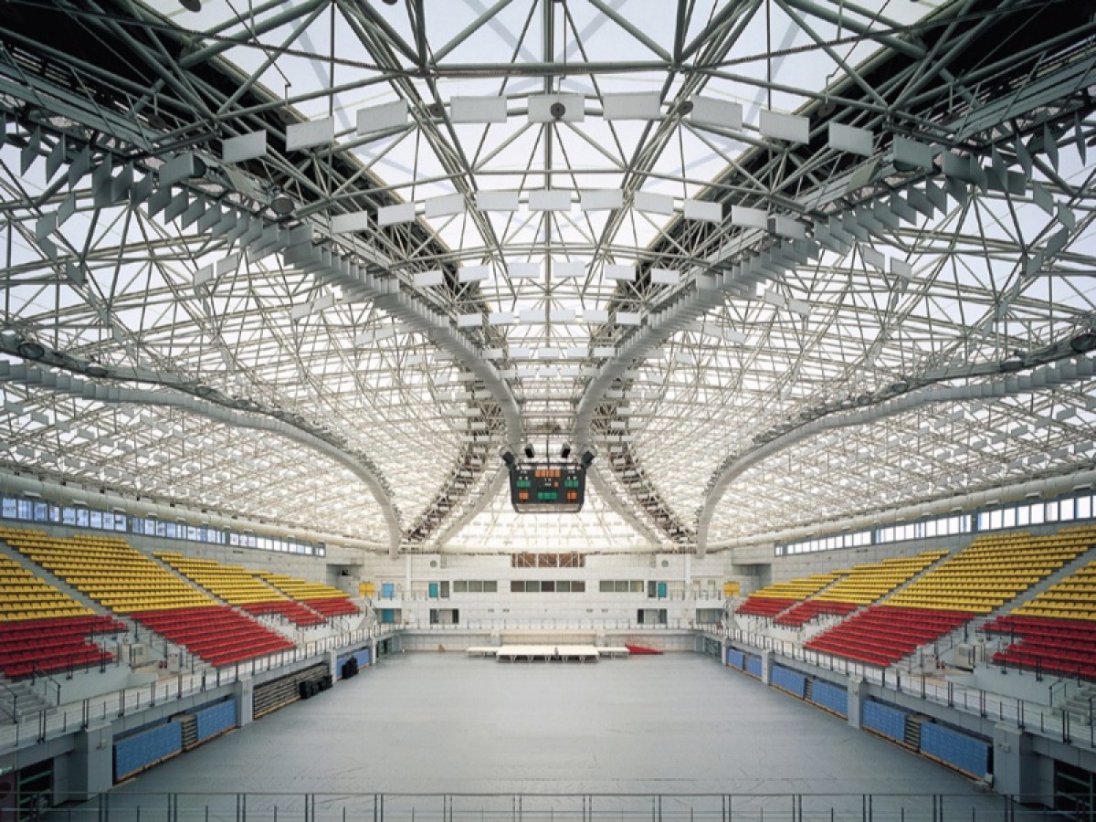 台灣大學體育館薄膜結構工程